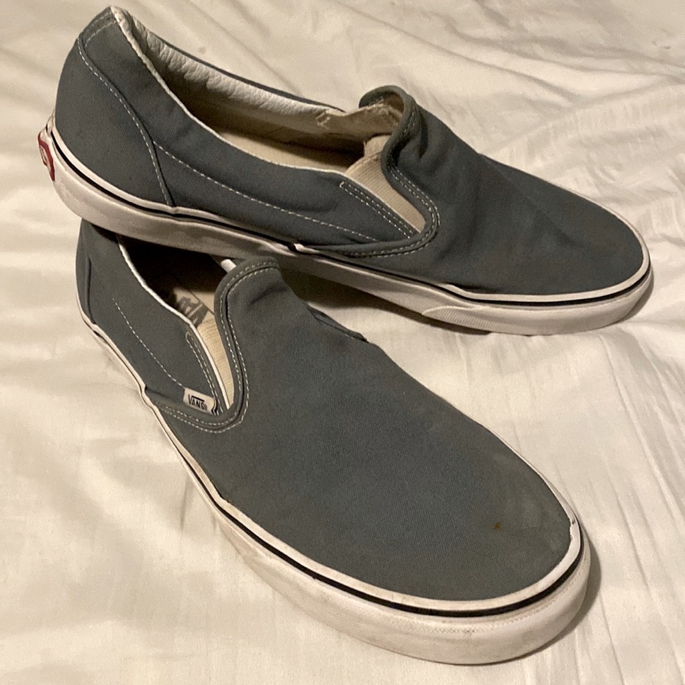 Blue Slip-On Vans